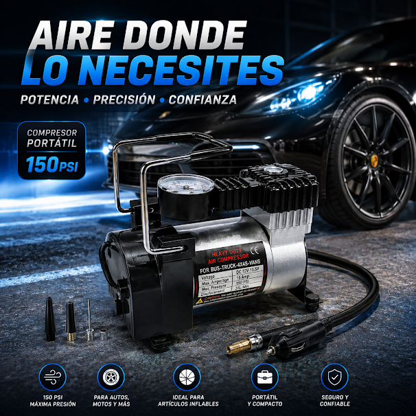 Compresor De Aire Para Autos