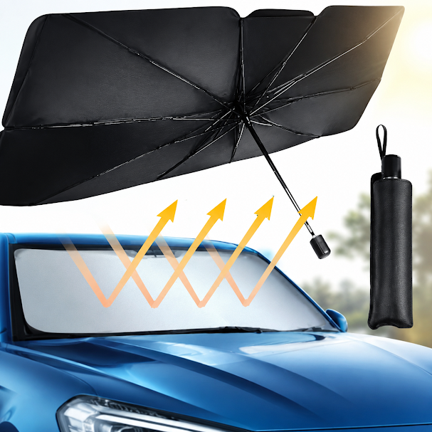 DROPI CUP PARASOL PLEGABLE PARA AUTOS
