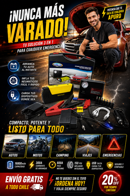 Partidor de bateria para autos