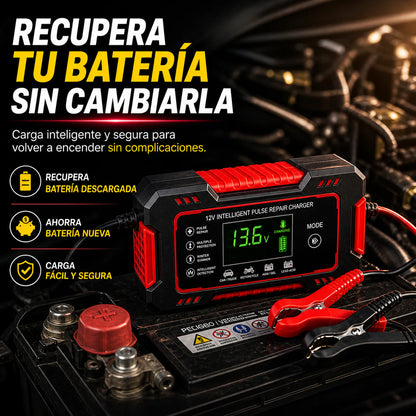 CARGADOR REPARADOR DE BATERIAS PARA AUTO